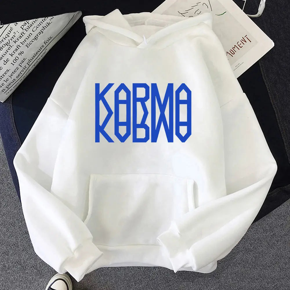 2025 New Album KARMA Hoodie Hot Song Ceremony Retro Women/men Hoodies Autumn Winter Clothes Aesthetic Sweatshirt Vintage