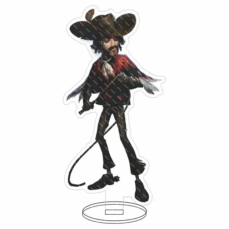 Hip Hop Anime Identity V DIY Stand Acrylic Game Figure Lucky Guy Reznik Emma Woods Helena Adams Model Plate Desk Decor Toy Doll