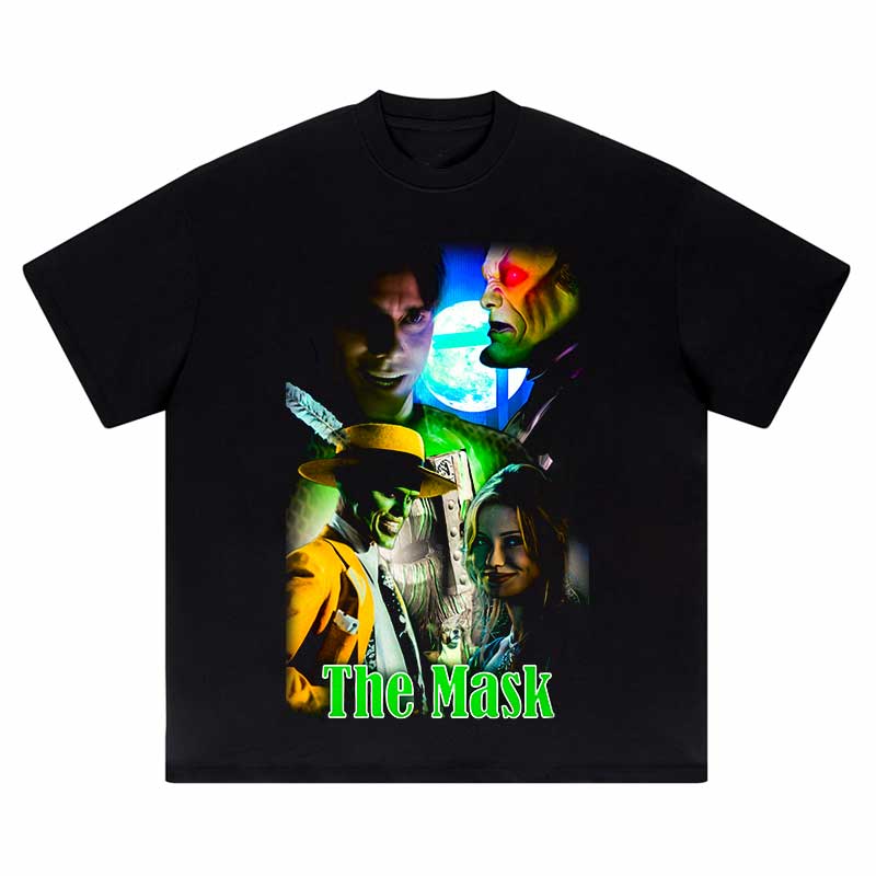 Hip Hop Oversized Men T-Shirt Punk Gothic Funny Portrait Graphic Printed Tshirt Loose Streetwear 2024 Harajuku Cotton TShirt Top