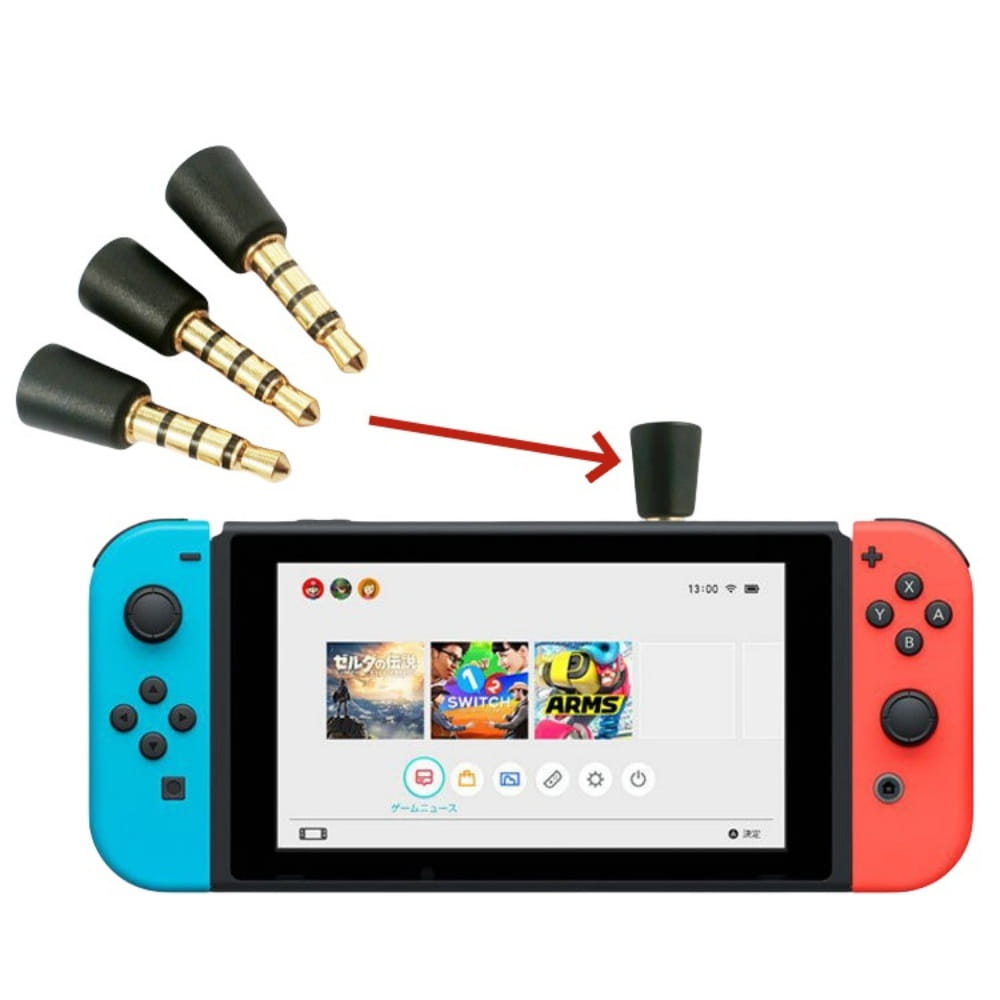 3PCS Microphone 3.5mm Audio Metal Plug Portable Recording Gamepad Live Broadcast Microphone High-quality for PS4 Laptop Phone