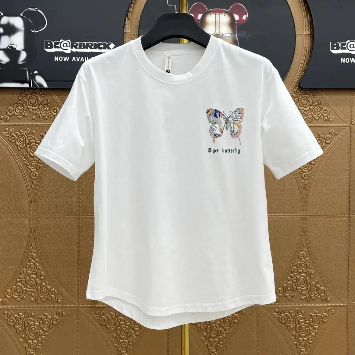Tops Graphic Hip Hop Men’s T-shirt Heather Male Tees Shirts Alphabet Red Print Korean Clothing Ordinary Xl 5xl Basic Kpop New