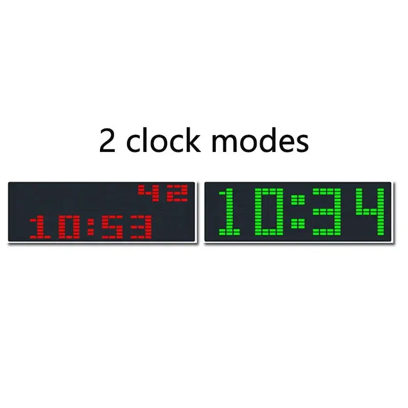 LED Light Stereo Music Spectrum Electronic Clock Voice Rhythm Car Audio Level Indicator VU Meter Board Module NEW