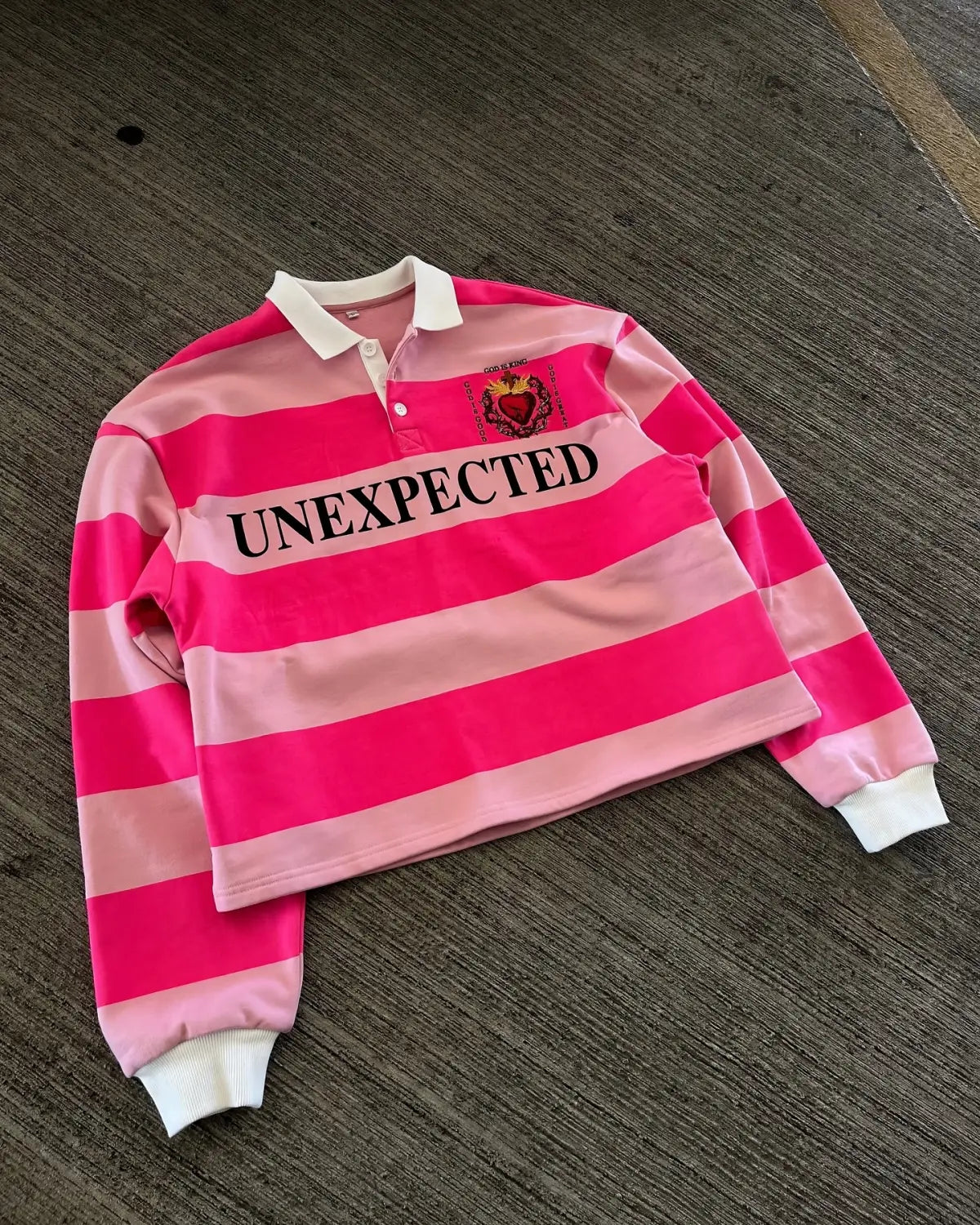 Hip Hop Stripe Pretty Girls Shirt America Harajuku Fashion Letter Print Polo Shirts Y2k Retro Men Women Long Sleeved T Shirt