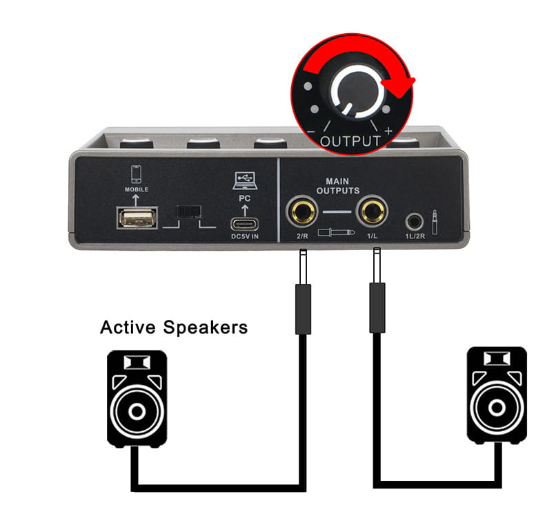 TEYUN Echo Effects 2 Input Audio Interface PC Studio Recording for Electric Guitar External Sound Card 48V Live Podcast Q-16