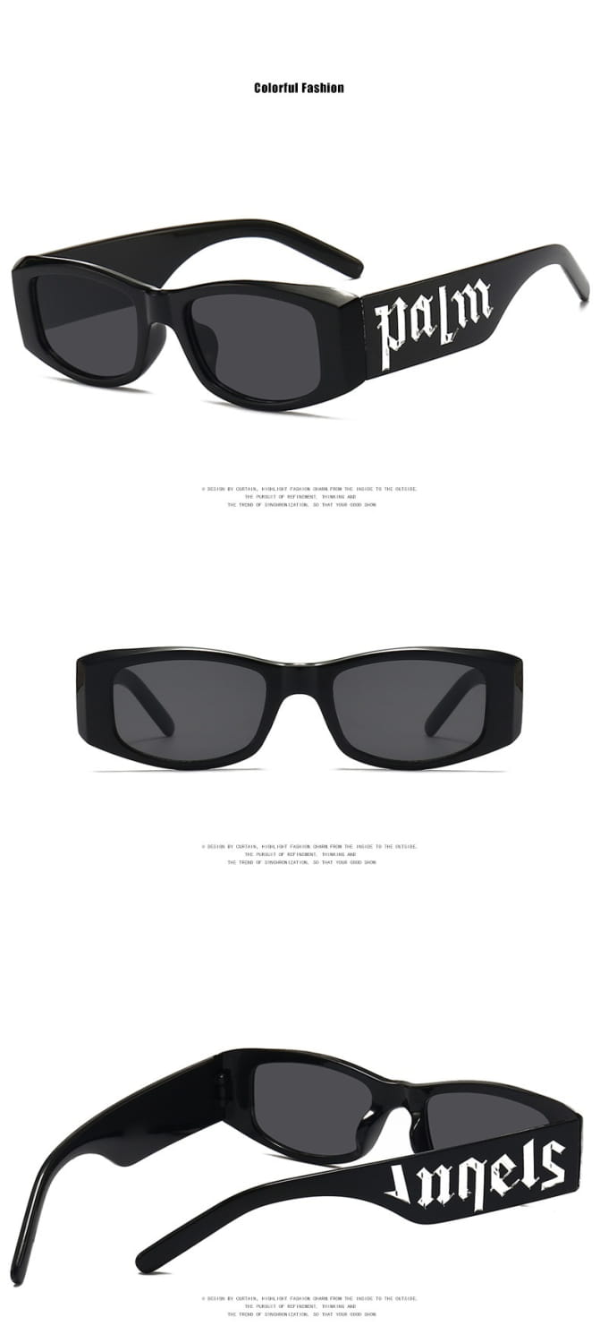 Hip Hop Small Classic Men Women Fashion Sunglasses Designer Square Brand Unisex Glasses Stylish Popular Trend Shades