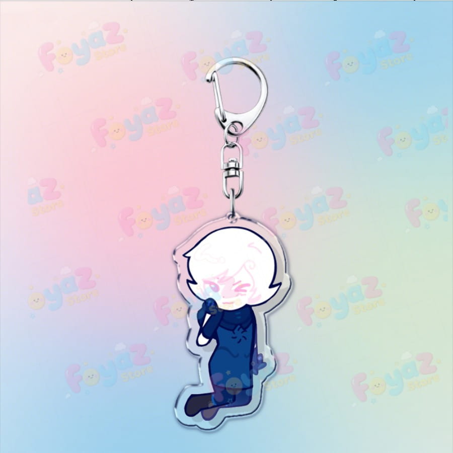 Cartoon Homestuck Keychain Accessories Bag Charms Dave Strider John Egbert Karkat Gamer Keyrings Jewelry Fans Freinds Gift