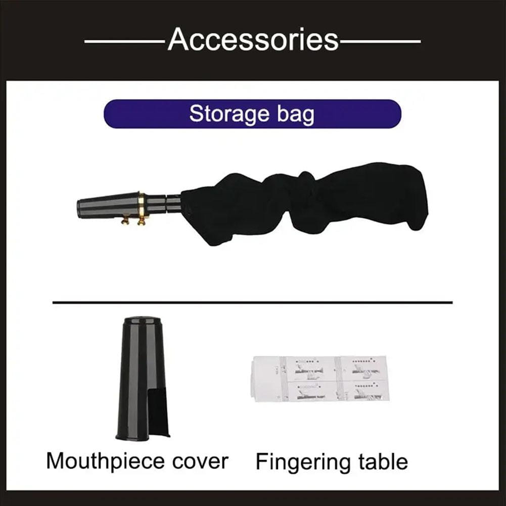 Mini Pocket Saxophone C Key Sax Woodwind Instrument with Carrying Bag Portable Little Saxophone Sax Woodwind Musical Instrument