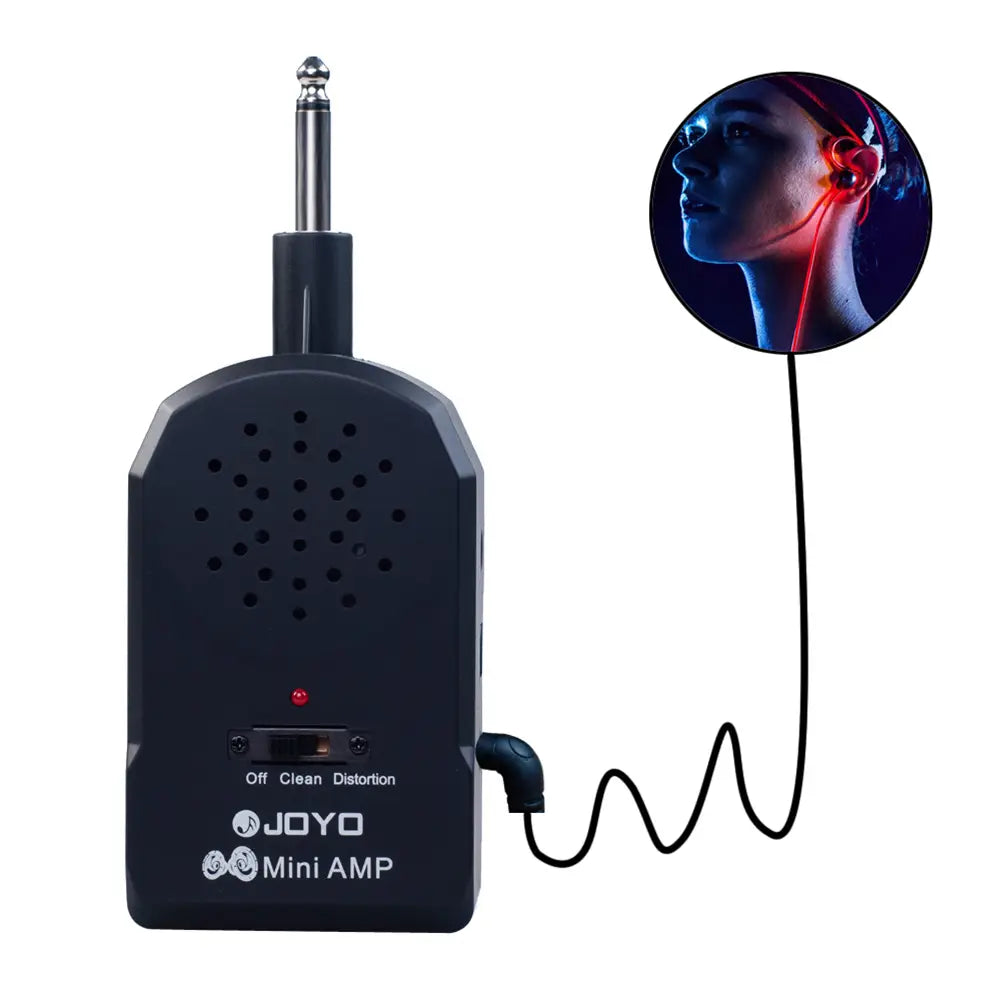 JOYO Guitar Amplifier AMP Headphone JA-01 Mini Guitar Speaker MP3 Headphone Amp Clean Distortion Effect For Electric Guitar