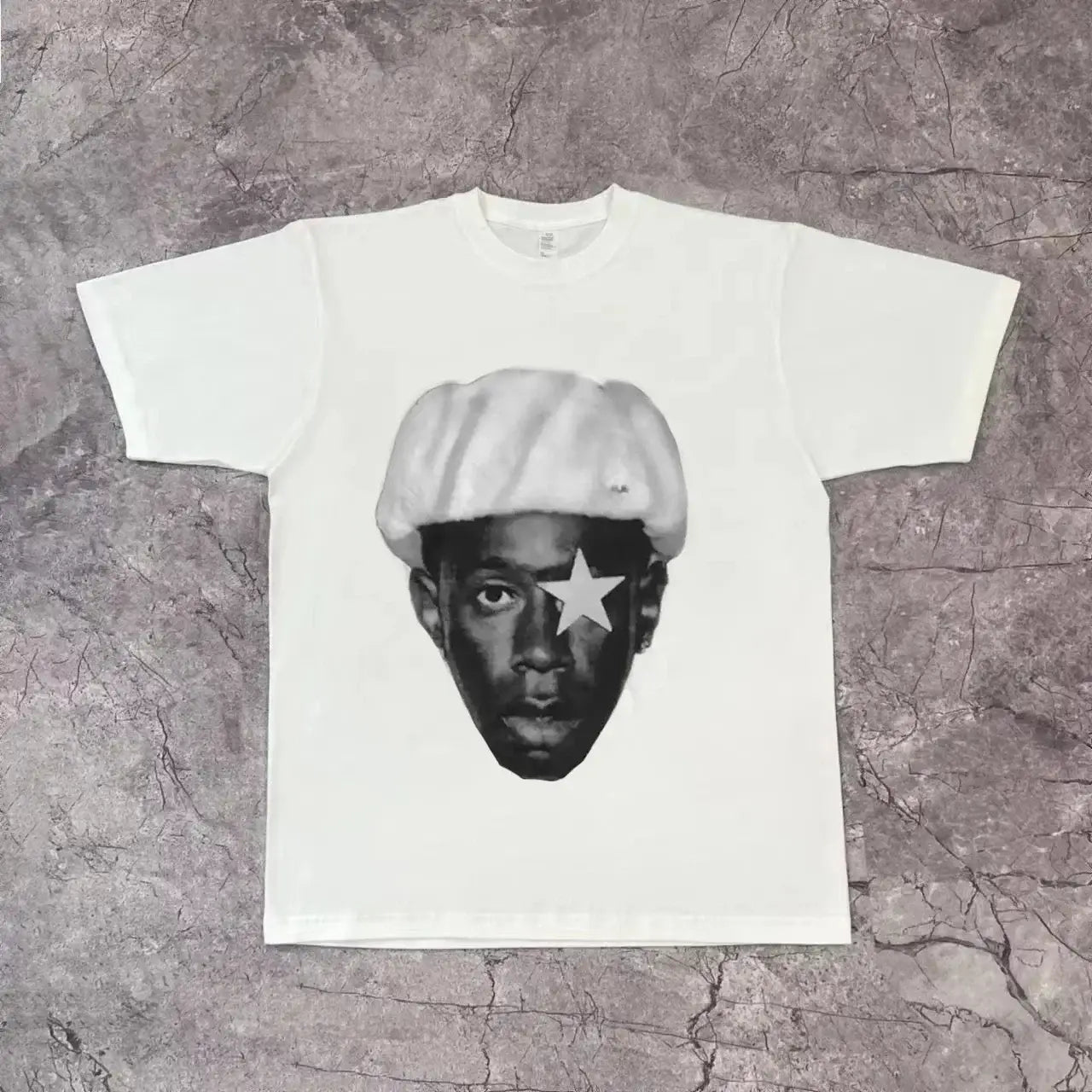 Rapper Frank Retro Graphic T Shirt Men’s Hip Hop Ocean Album Clothing T-Shirts Y2k Unisex Blond Fashion Oversized Cotton T-shirt