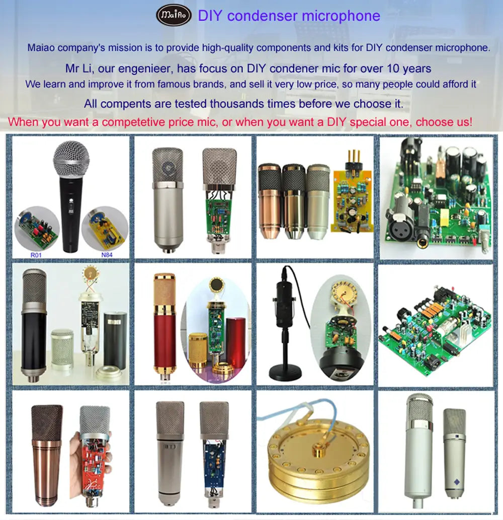 2026 The most popular Countless Famous Professional Studio Recordings Condenser Microphone MA-U47