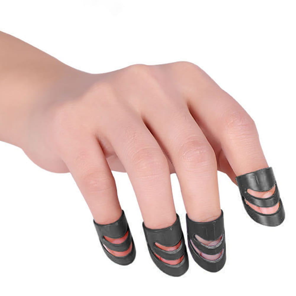 8Pcs Alaska Picks Plectrums S M L XL Stringed Instrument Finger Picks Guitar Finger Covers for Acoustic Electric Guitar