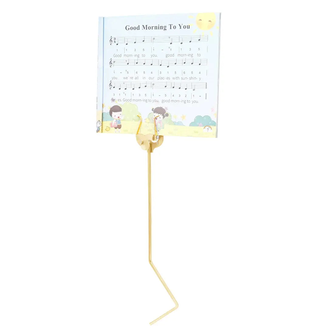 Music Stands Trumpet Flute Winds Alto Saxophone Portable Marching Sheet Golden Music Stands Musical Instruments Accessory