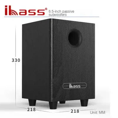 100W High Power 6.5’’ Passive Subwoofer Home Theater Speakers Bass Car speaker amplifier speakers Boom Box Sound System Big Power