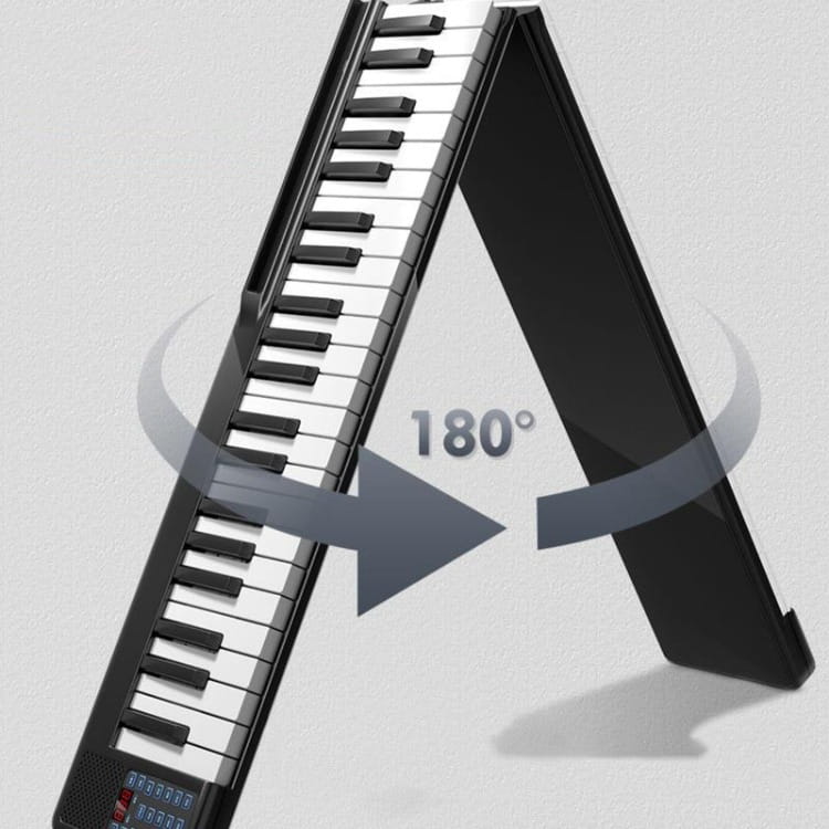Portable Electronic Piano 88-key Digital Pianos Adult Musical Keyboard Beginners Midi Professional Kids Folding Electronic Organ