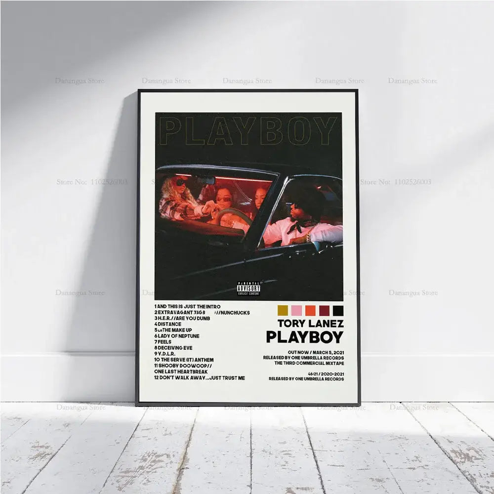 Hip Hop Music Album Cover Tory Lanez Alone At Prom Chixtape Poster Prints Wall Art Canvas Painting Picture Photo Room Home Decor