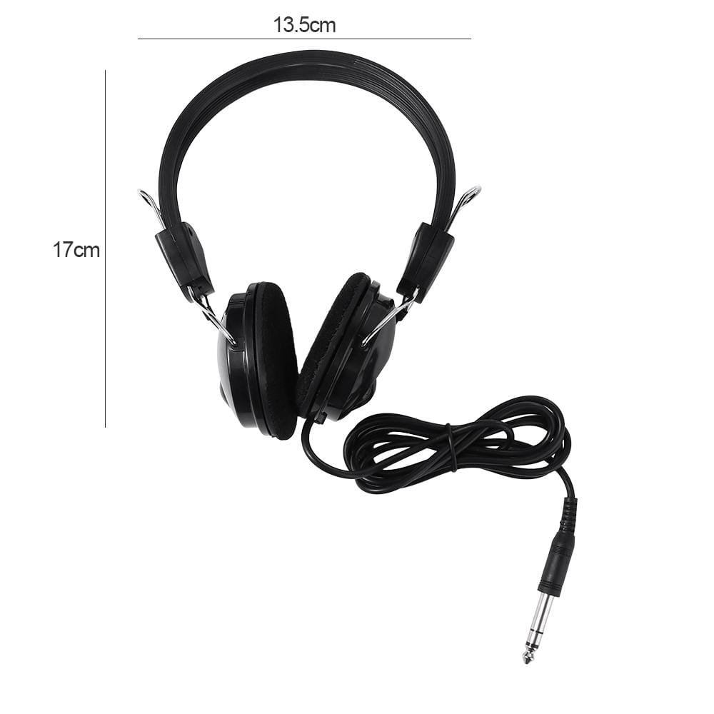 Accessories Black Electric Guitar Drum Set Electric Piano Wired Headset Music Headphone Music Earphone Piano Earphone