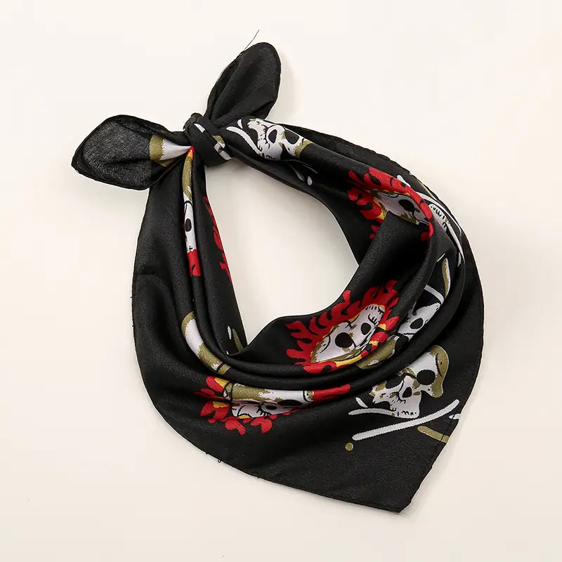 Bohemian Print Bandana Paisley Printed Headbands Hiphop Kerchief Outdoor Unisex Headband Wrist Wraps Face Mask Handkerchief