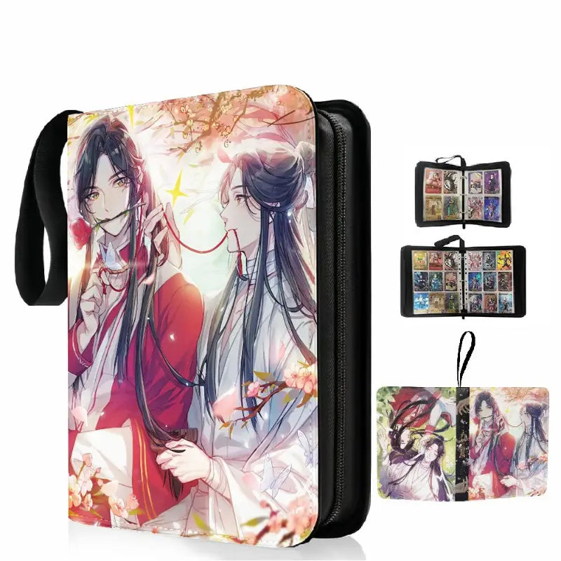 900pcs Card Album Book Anime Heavenly Officials Bless Collection Card Zipper Game Cards Binder Holder kids Gift