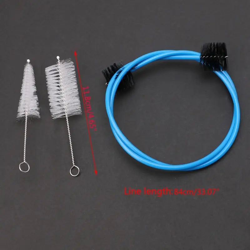 Brasswind Musical Instrument Trumpet Trombone Tuba Horn Cleaning Brush Set Tool