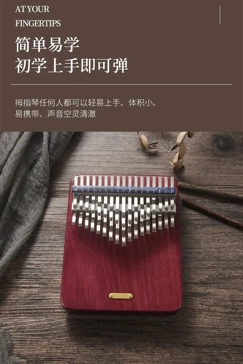 LINGTING Chromatic Kalimba 34 42 Key C Note Portable Thumb Piano Musical Keyboard Professional Kalimba Musical Instruments Gifts