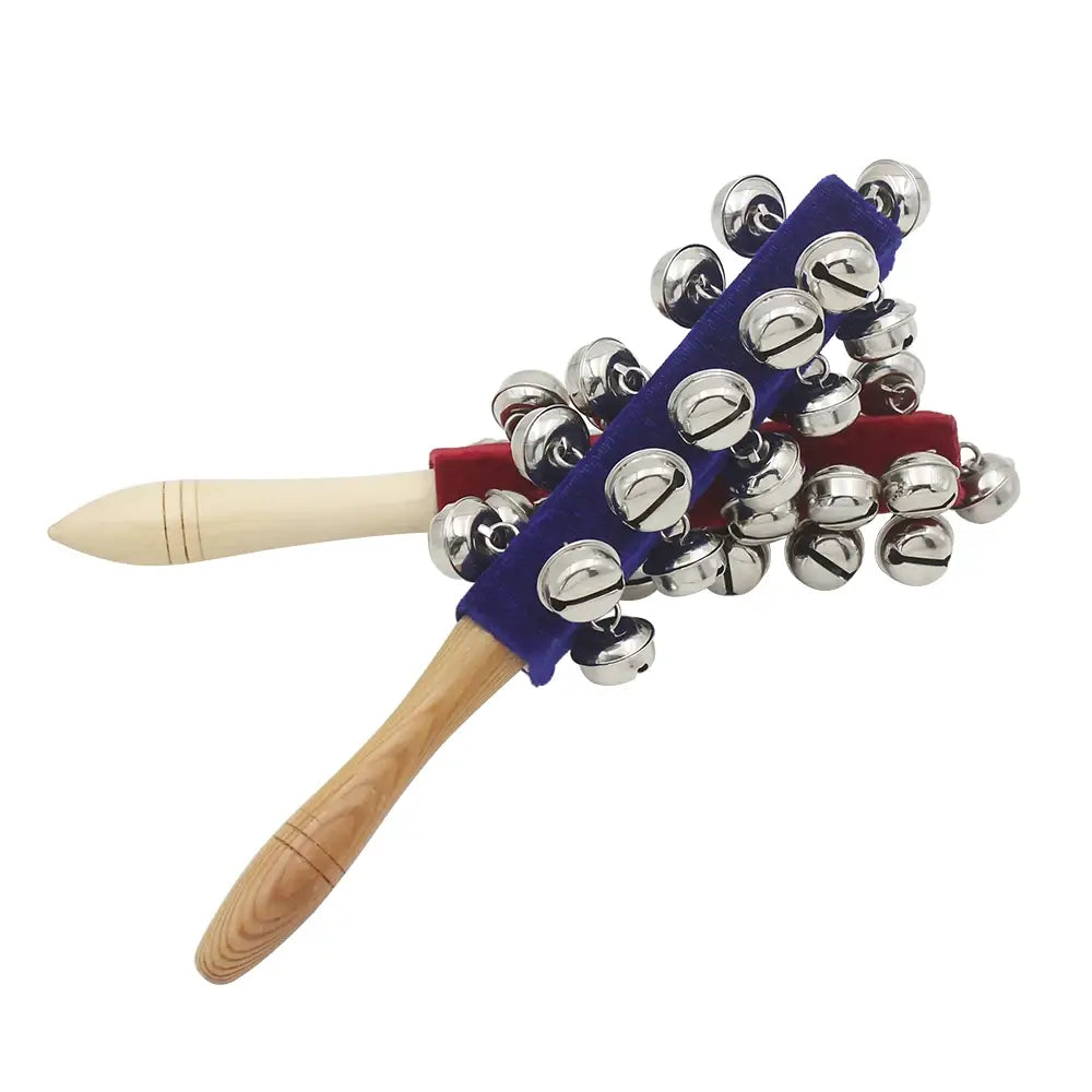 IRIN Wooden 21 Bell Rod Orff Instruments Early Education Stick Shaker Musical for Children Kids Gifts Percussion Instruments