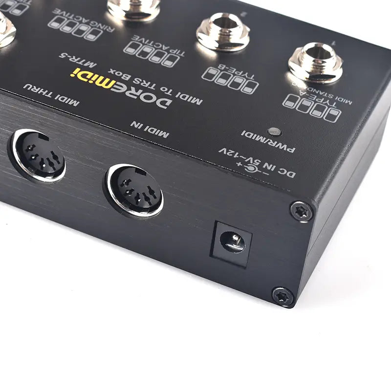 MIDI THRU To TRS Box Is Convert MIDI Five-pin DIN Interface Into TRS Interface Convert One MIDI Input Into Five TRS Outputs