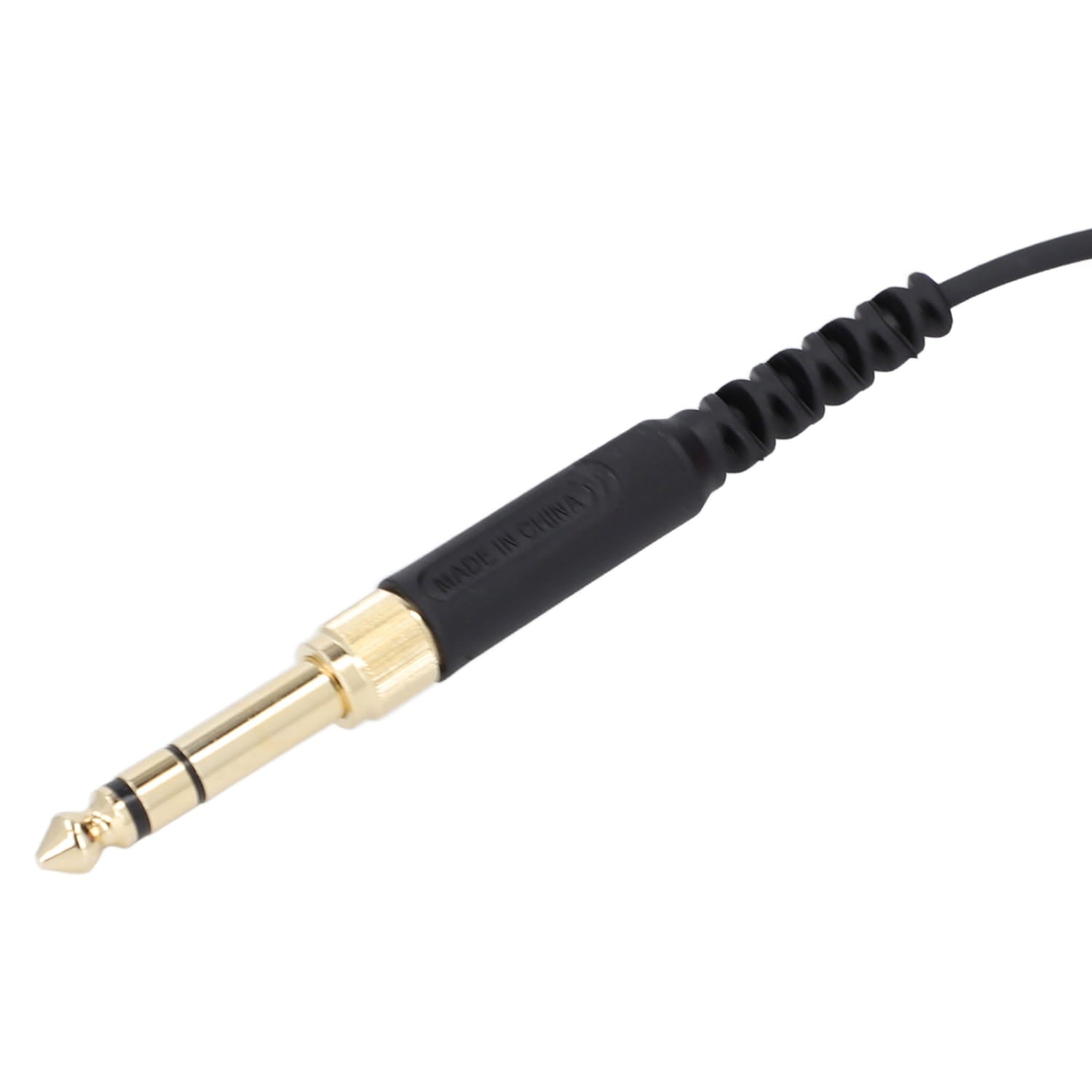 Headphone Sound Cable Long Spring Extension Sound Cable with 3.5mm Plug 6.3mm Adapter for Pioneer DJ HDJ CUE1 HDJ CUE1BT X5 X7