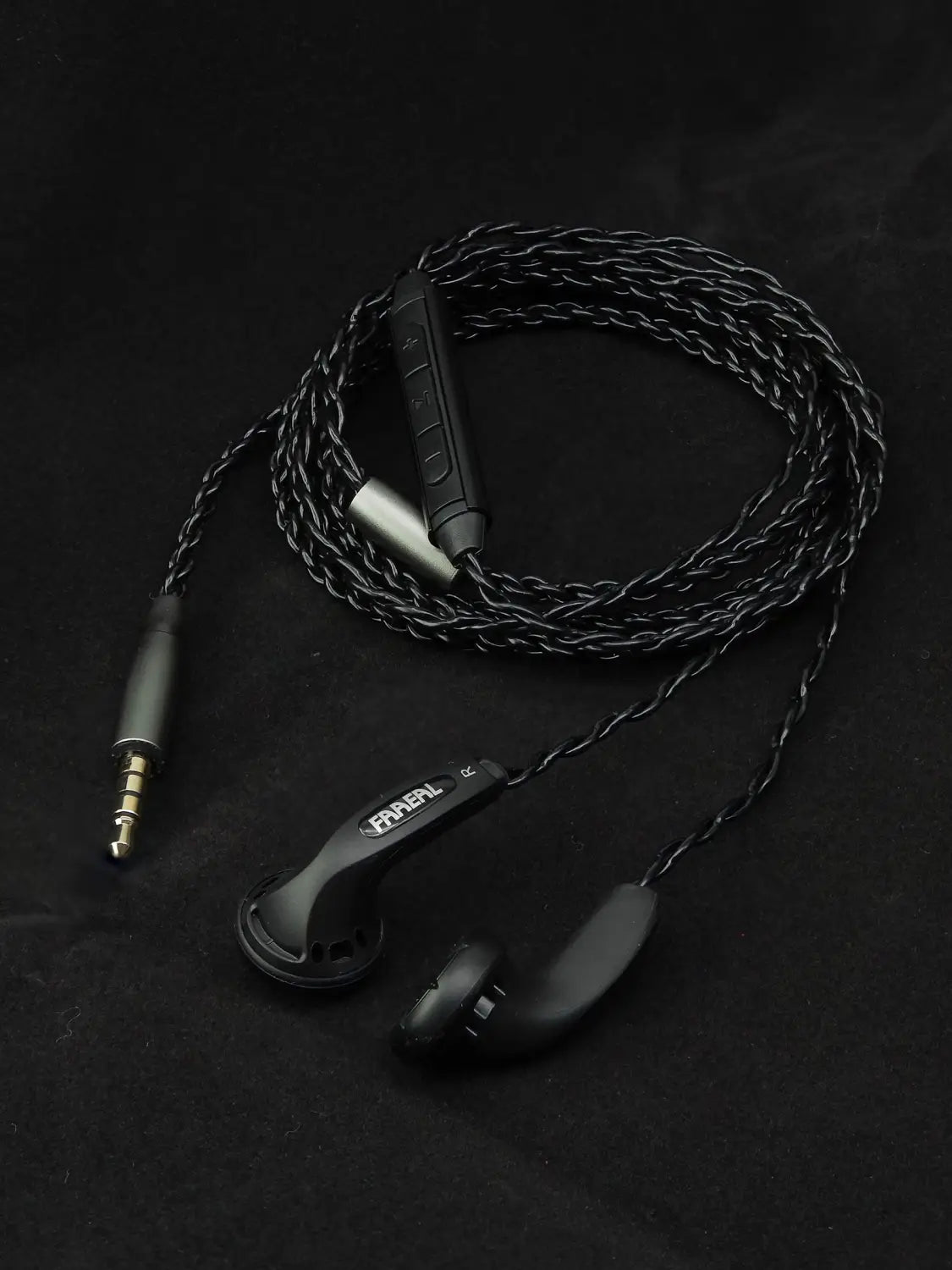 FAAEAL Earphones Iris 2.0 In Ear Earbuds 3.5mm Durable Wired Ear Buds Good Bass Music Headphones Running Sports Gaming Headsets