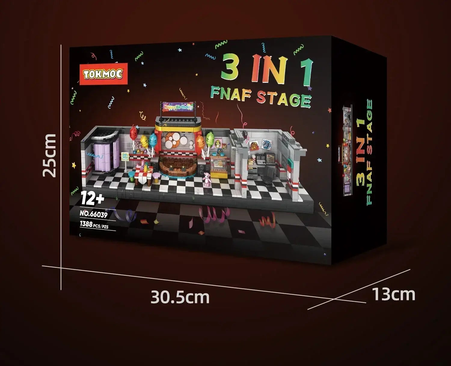 1388PCS Horror Game Set Brick City Dining Room Bar Scenes Action Figure DIY Building Blocks Kids Toys For Children Birthday Gift