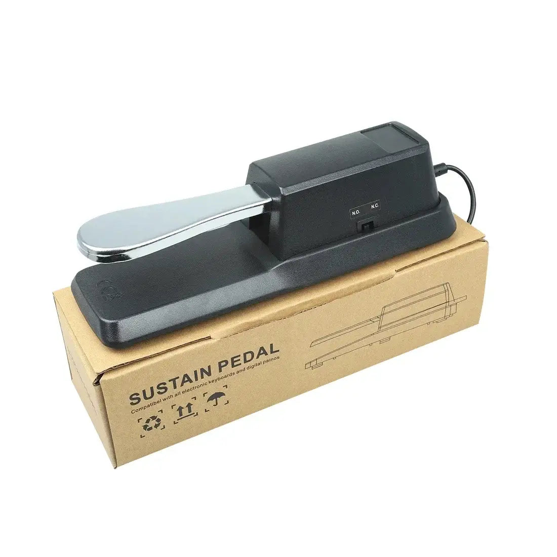 Piano Sustain Damper Pedal Keyboard Universal Roland Electronic Piano Electronic Keyboard Pedal Musical Instrument Accessories