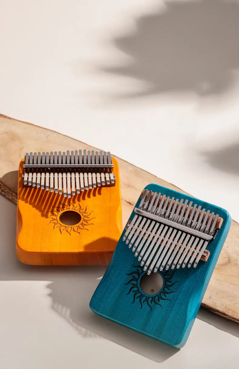 Hluru Kalimba 17 21 Key Kalimba Finger Piano Solid Maple Wood Kalimba Thumb Piano Keyboard Musical Instrument Mbira for Beginner