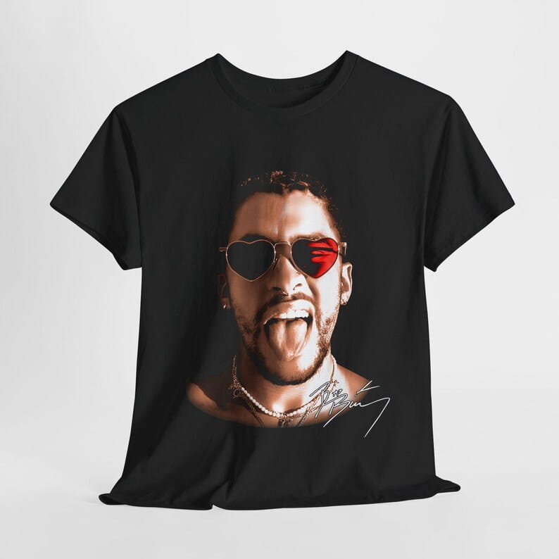 Hip-hop Singer Print Pattern Short-sleeved Cotton Crew Neck T-shirt Street Fashion High Street Casual Loose Oversized Top Unisex