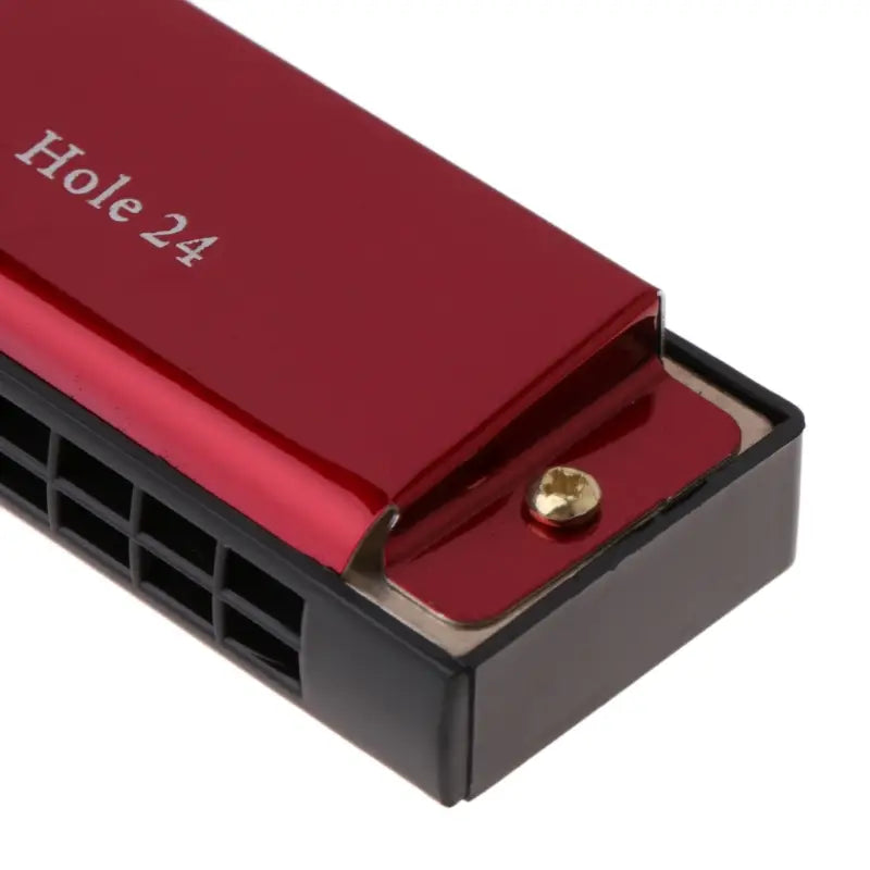 Professional 24 Hole Harmonica Mouth Metal Organ Beginners Musical Instruments Harmonica Harp Harmonium Blues Clues Harmonica