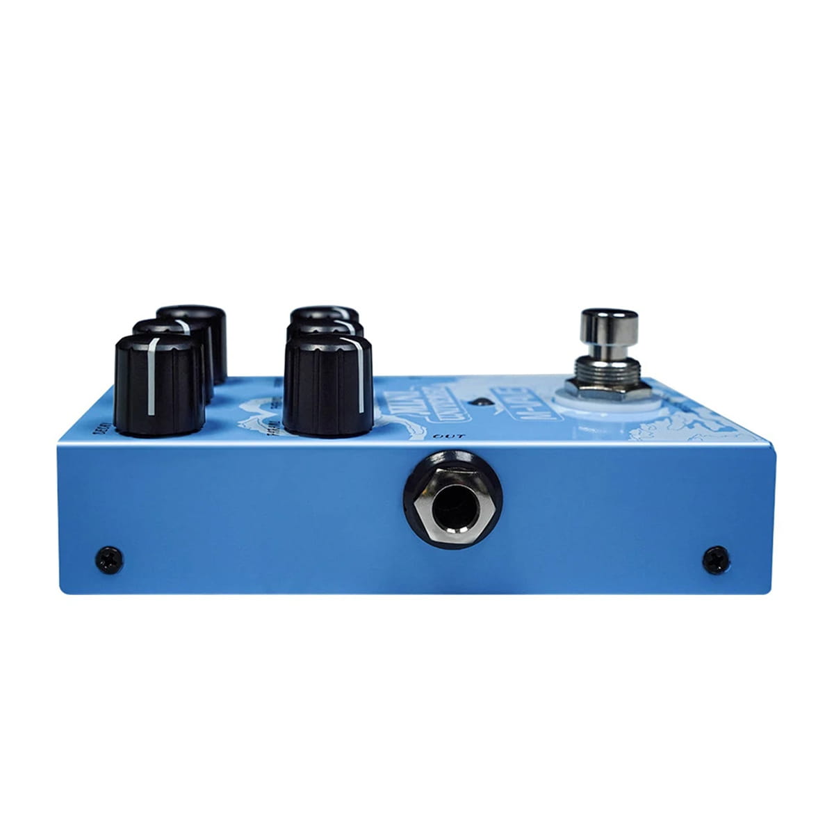 M-VAVE Guitar Effect Pedal Mini Universe Digital Reverb Pedal 9 Reverb Effects Room/Shimmer/Lofi/Spring Reveb Effect Pedals