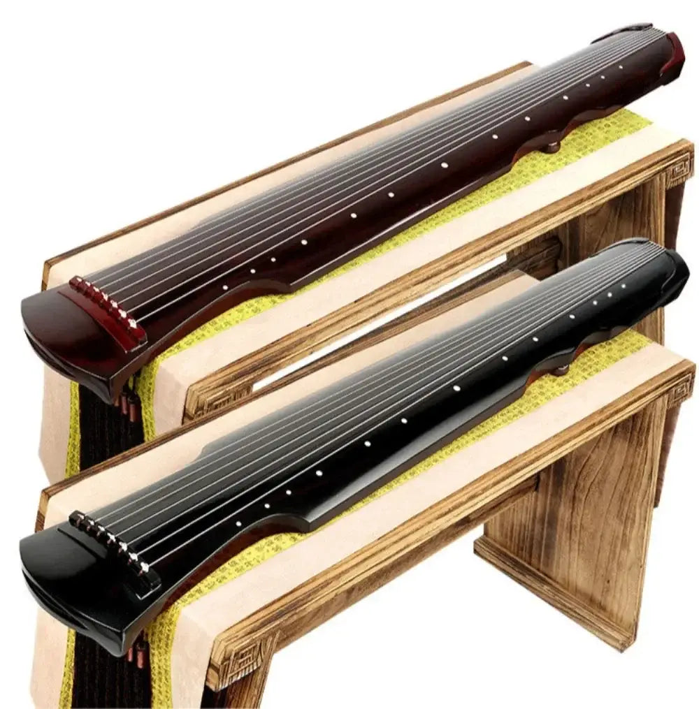 7 Strings Guqin Zither Handmade Guzheng Beginner Stringed Instruments with Accessories Chinese Traditional Musical Instruments