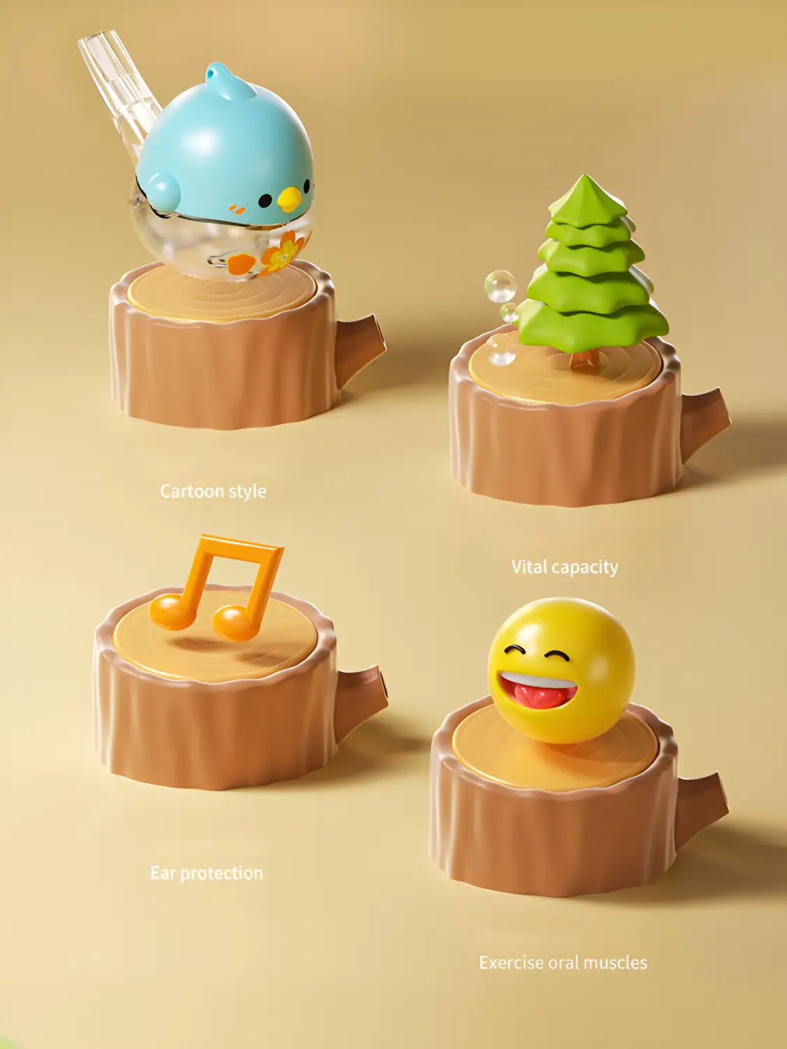 Children’s toy mini whistle blow music water instrument