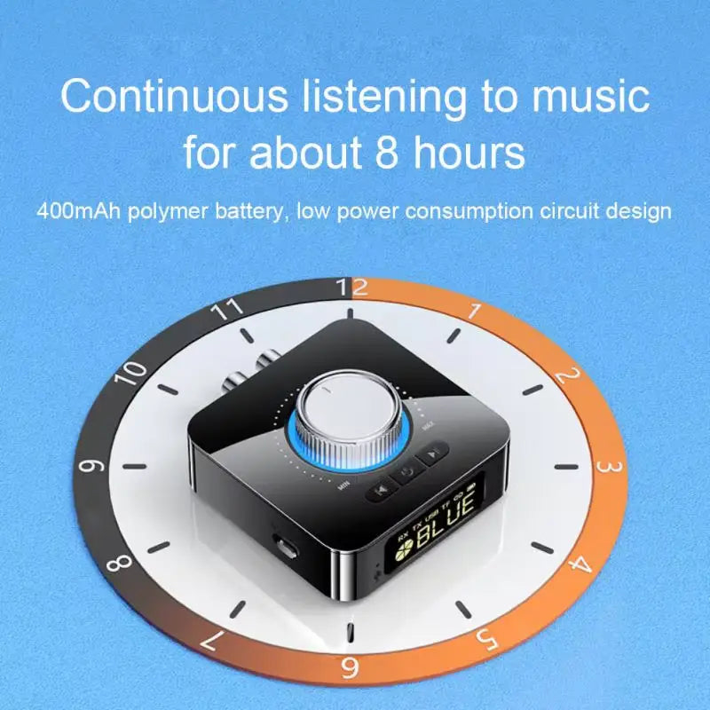 Bluetooth 6.0 Audio Receiver Transmitter TF/U-Disk RCA 3.5mm 3.5 AUX Jack Music Wireless Adapter For Car Speaker Headphone Amp