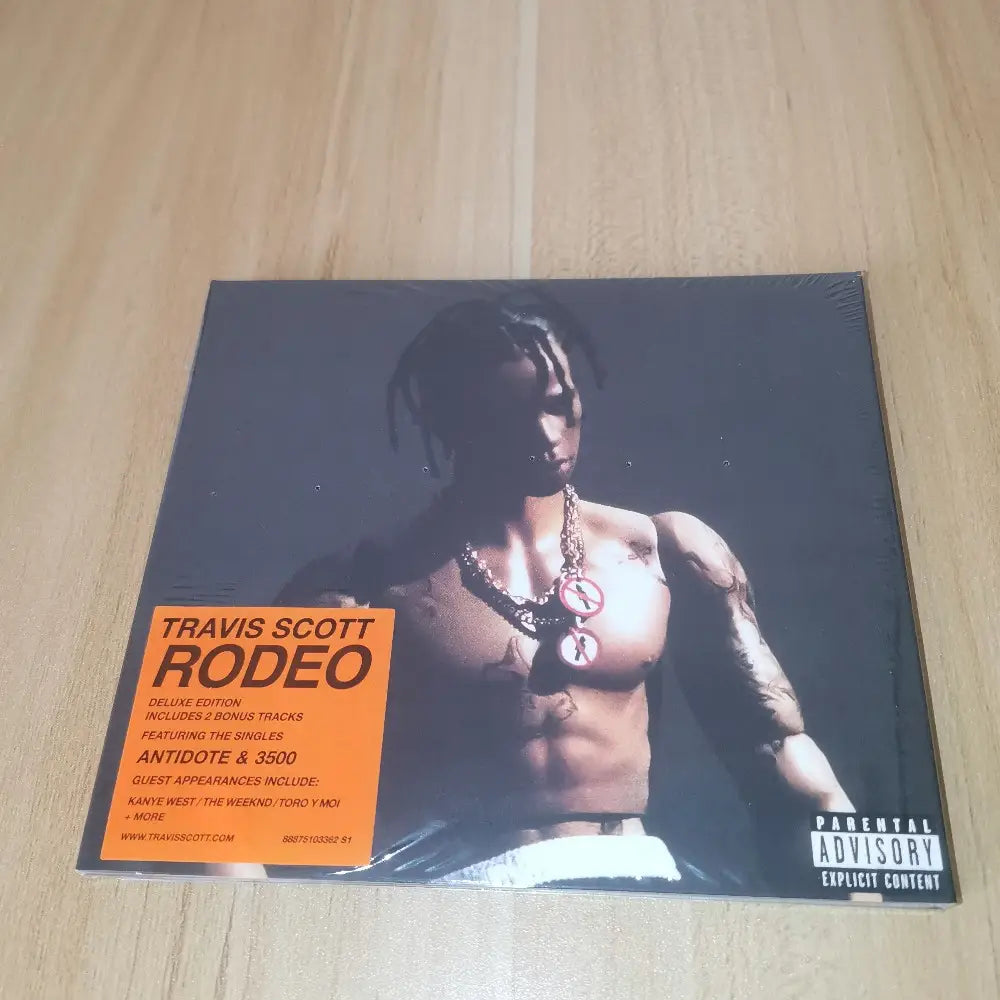 Travis Scott Rodeo CD Hip Hop Trap Psychedelic Rap Classic Album For Home Car Audio Music Fans Collection And Gift In Stock