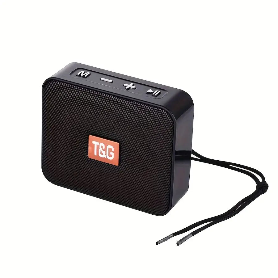 Mini Portable Outdoor Riding TG166 Bluetooth Speaker Wireless Column 5W Boombox Hiking Music Player AUX BT5.0 USB Loudspeaker