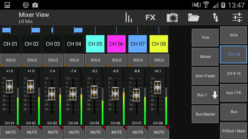 Paulkitson Mr18 Rack Mounted Digital Mixer Studio Recording Console Suitable For Ipad/Android Tablets With Midas Preamplifier