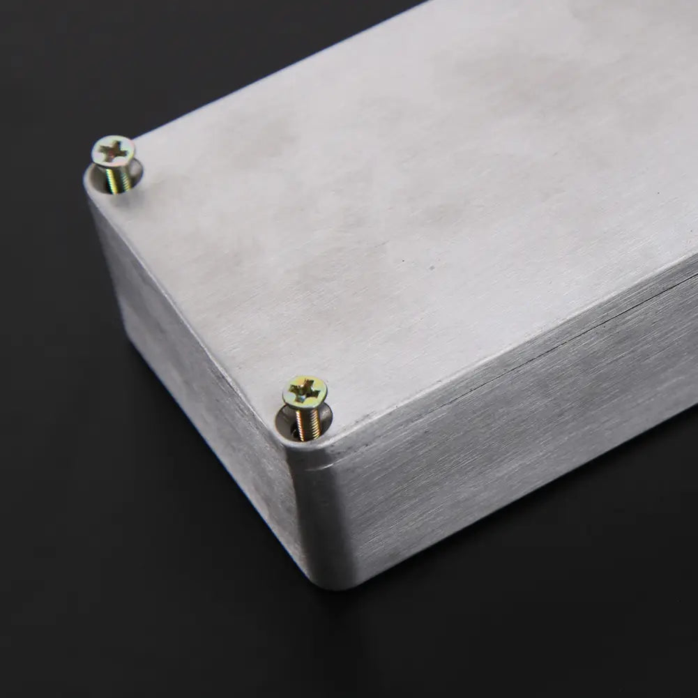 1590B Effects Pedal Enclosure with Screws Aluminum Guitar Effect Cases Holder Replacement Durable Musical Instrument Kit