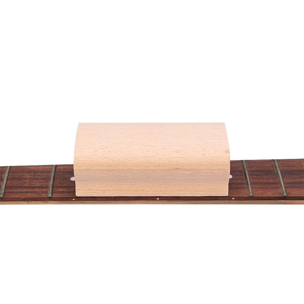 7.25/9.5/10/12/14/15/16in Wooden Guitar Radius Sanding Block Guitar Parts Arc Polishing Guitar Fret Leveling