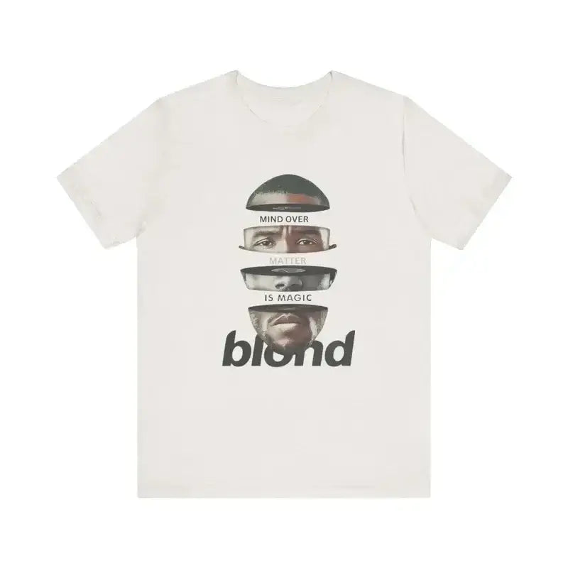Rapper Frank Retro Graphic T Shirt Men’s Hip Hop Ocean Album Clothing T-Shirts Y2k Unisex Blond Fashion Oversized Cotton T-shirt