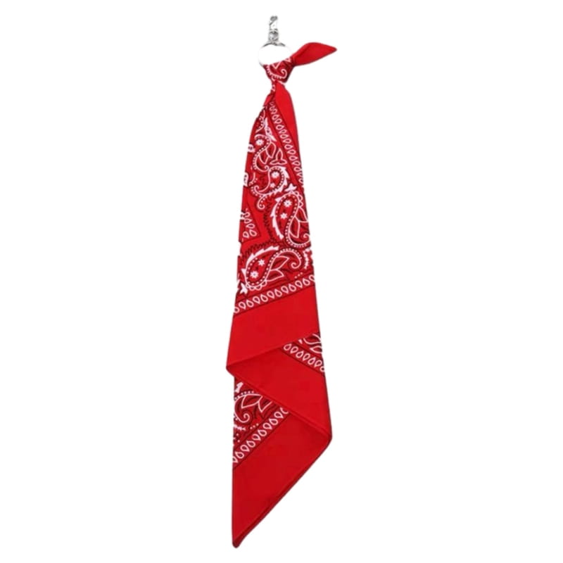 Trousers Chains Hip Hop Waist Chain with Cashew Print Square Scarf Pants Chain