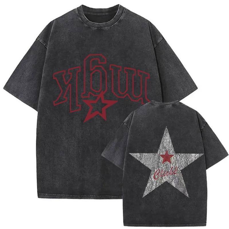 Rapper MGK Lost Americana Tour 2026 T-shirts Machine Gun Kelly Vintage Washed Graphic T Shirt Man’s Hip Hop Short Sleeve T-shirt