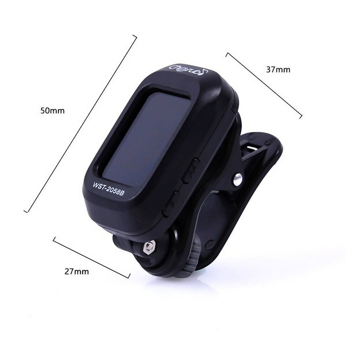 Clip-On Digital Guitar Tuner 360 Degree Rotatable LCD Guitarra Tuner Portable Universal LCD Display Digital Tuner Musical