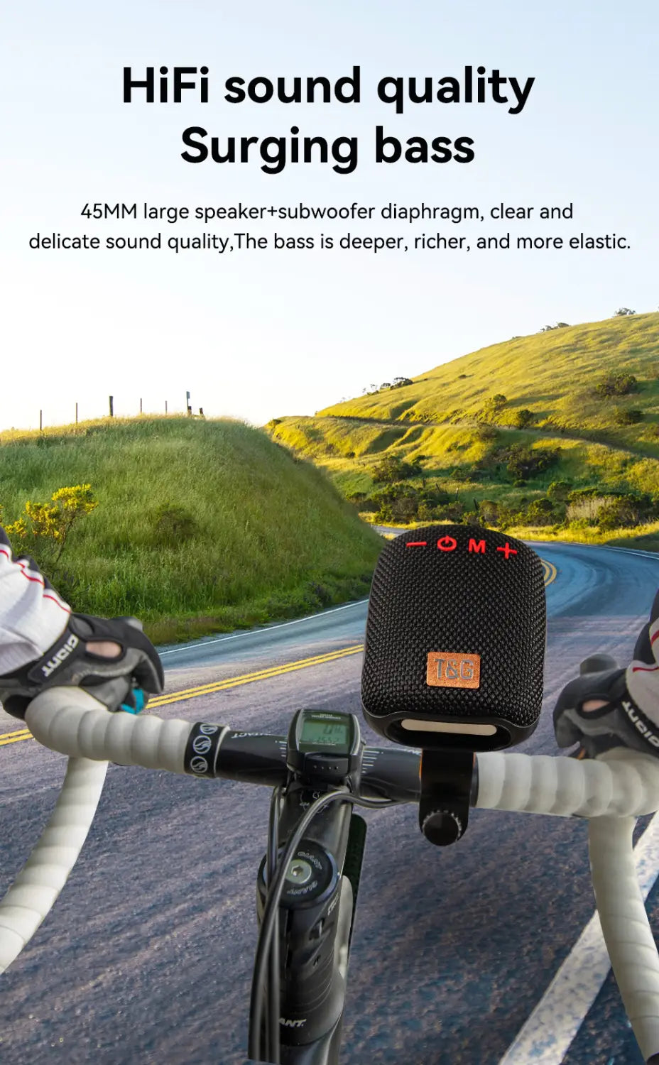 Portable Caixa De Som Bluetooth Speaker Wireless Radio FM Subwoofer Sound Box Music Bass Woofer Mini Waterproof Small Mp3 Column