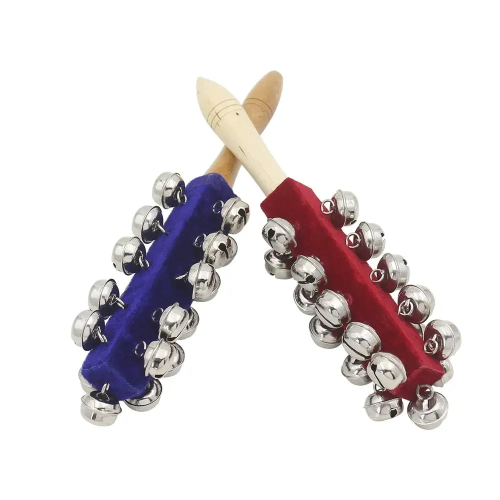 IRIN Wooden 21 Bell Rod Orff Instruments Early Education Stick Shaker Musical for Children Kids Gifts Percussion Instruments