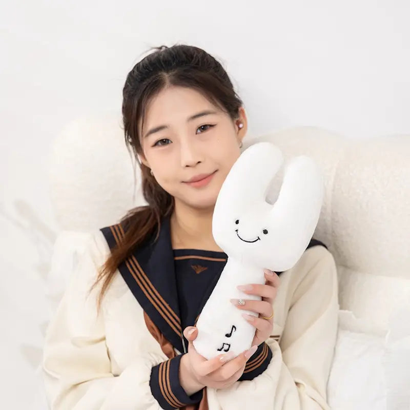 Cute Musical Plush Toys Soft Violin Guitar Pipa Tuning Fork Note Stuffed Doll Instrument Gift for Kid Music Lover Birthday Gifts