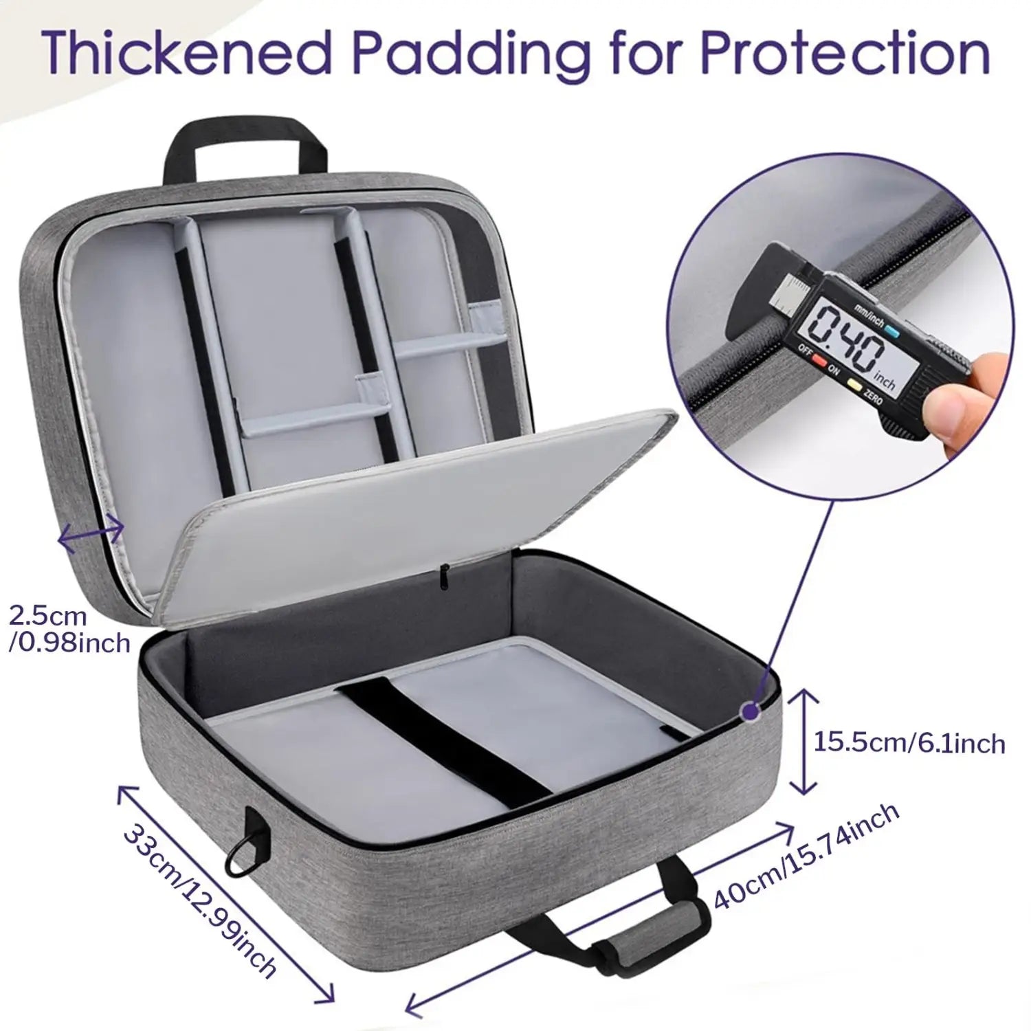 Audio Mixer Carrying Bag DJ Cable File Bag for DJ Gear with Adjustable Storage Scratch-Resistant Sound Instrument Accessories